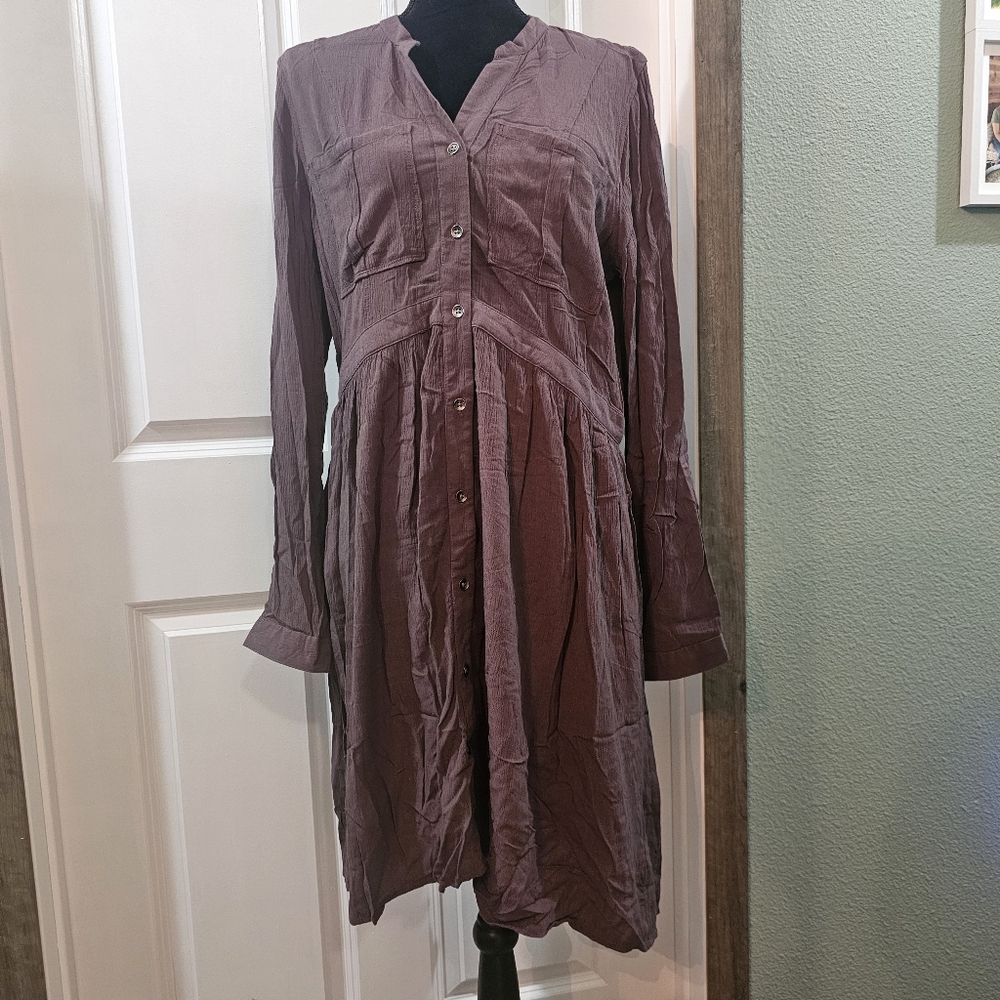 Elegant Brownish Women's Dress
